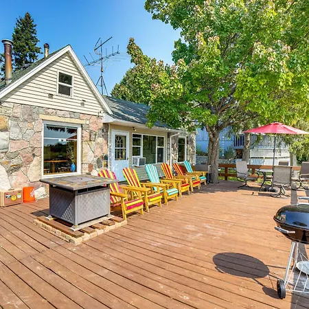 Waterfront Cottage With Dock And Views In Six Lakes!